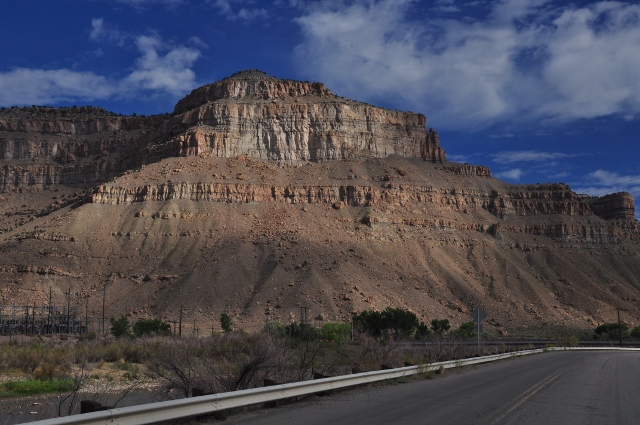 Mt Garfield of the Book Cliffs